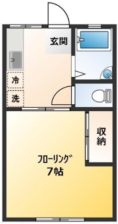 三鷹駅 徒歩8分 1階の物件間取画像